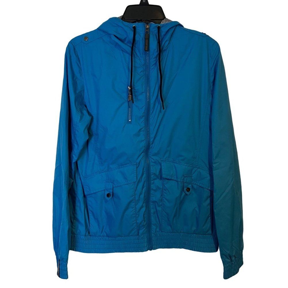 Bonfire Snowboarding Outdoor Jacket Womens Medium Blue Full Zip Hood
